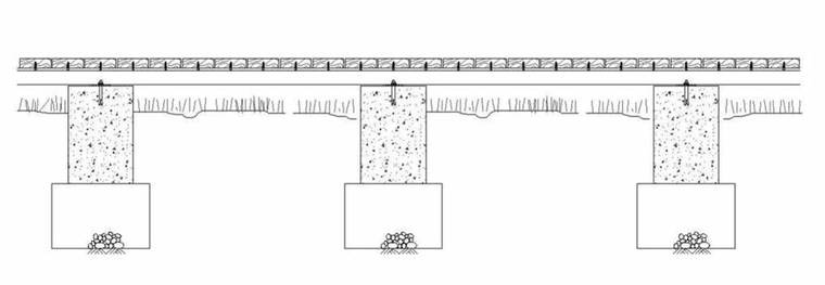 大型地产公司园林景观细节品质研究（细部处理及效果）-大型地产公司园林景观细节品质研究-无钉眼木栈道节点图