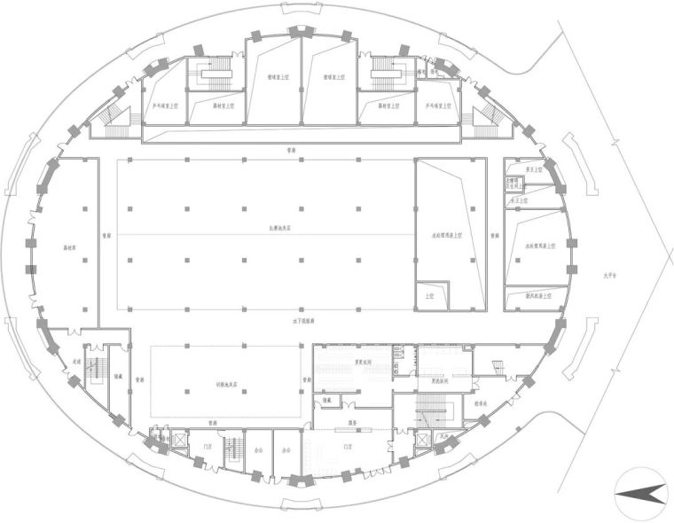 与城市和景观对话-苍南体育中心，浙江/中南建筑设计院（海南华_24