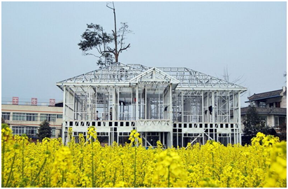 房屋建筑轻钢结构资料下载-绿色建筑：轻钢结构房屋