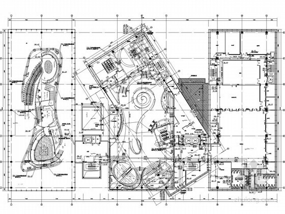 多层丙类仓库资料下载-[贵州]活动中心建筑给排水施工图（大空间智能灭火 雨水回用）