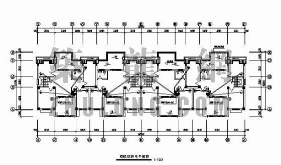 广州住宅项目电气图纸资料下载-住宅电气图纸