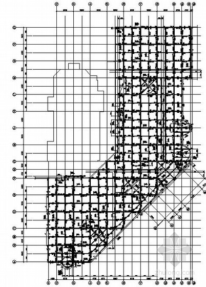 景观步行街施工图资料下载-[吉林]框架结构步行街结构施工图