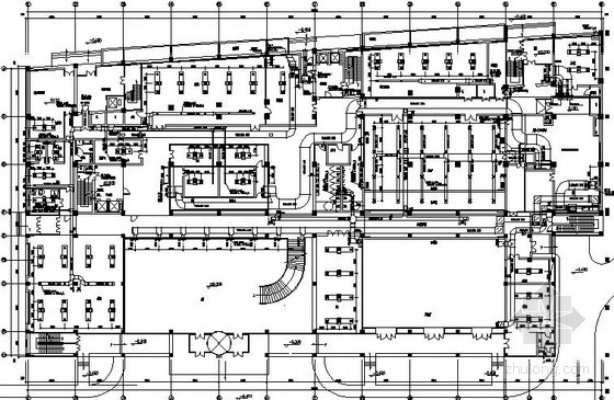 体检中心建筑施工图资料下载-[北京]高级会议中心暖通设计施工图（知名设计院）