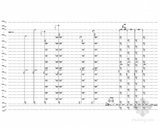[南京]高层住宅区给排水全套施工图纸（8栋、地下室）-给排水系统图（二） 
