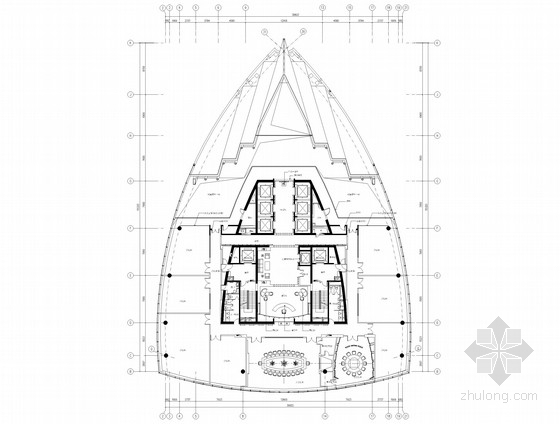 设计公司办公空间CAD资料下载-[上海]知名设计公司设计商业办公空间施工图（含效果图）