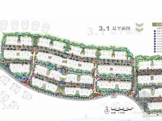 居住区设计CAD方案资料下载-[杭州]居住区景观方案深化设计