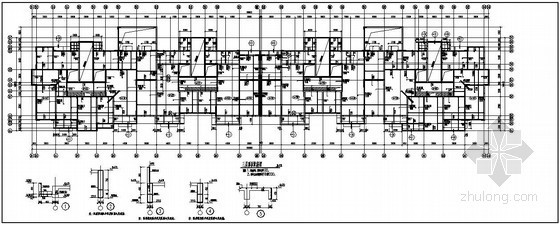 26层住宅楼建筑资料下载-长春某26层住宅楼结构设计图