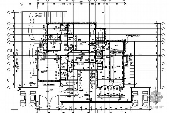 [四川省都江堰市]某三层坡地B型2号别墅建筑结构水电施工图-2