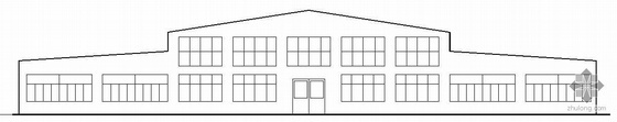 纺织厂建筑图纸资料下载-南平市某纺织厂单层厂房建筑结构施工图