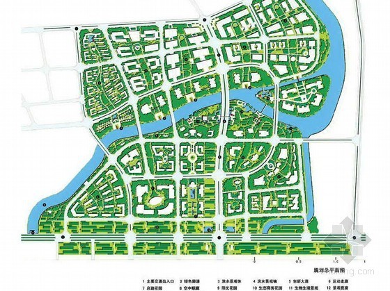 江苏省园博园规划设计方案资料下载-北京创新园规划设计方案