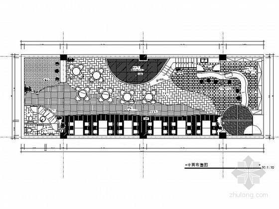 住宅室内装修施工图cad资料下载-某现代时尚酒吧室内装修施工图