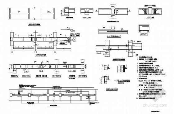 G101钢筋平面表示法资料下载-梁平面表示法配筋构造大样