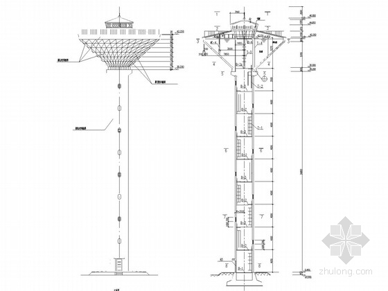 500立方水塔资料下载-500m&sup3;水塔结构施工图
