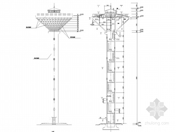 水塔施工图CAD资料下载-500m&sup3;水塔结构施工图