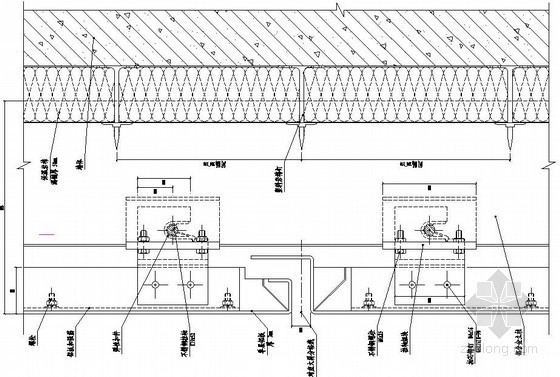 钢结构铝板雨棚节点大样图资料下载-铝板幕墙标准竖剖节点图