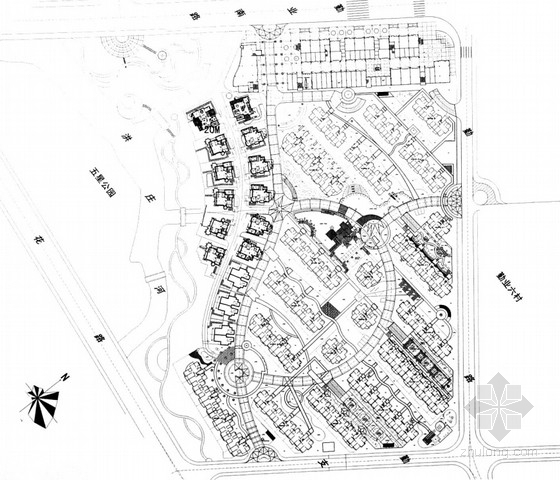 灯光照明设计方案文本资料下载-[常州]住宅区景观扩初设计方案文本