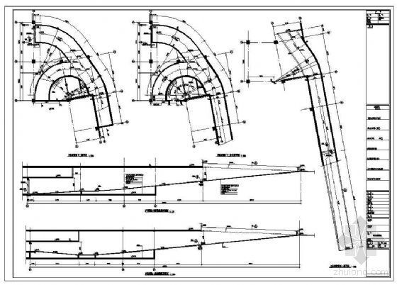汽车坡道设计施工图资料下载-汽车坡道详图（二）
