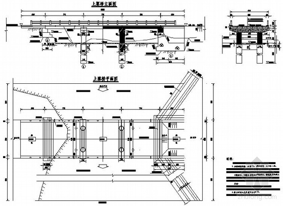 16米小桥设计图资料下载-3孔8米小桥设计图纸