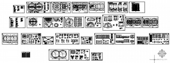 钢结构筒仓结构设计手册资料下载-某钢筋混凝土筒仓结构设计图
