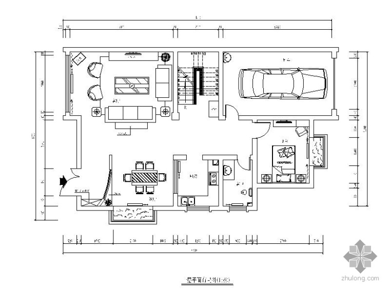 经典别墅建筑图纸资料下载-320㎡经典三层别墅样板房装修施工图（含效果）