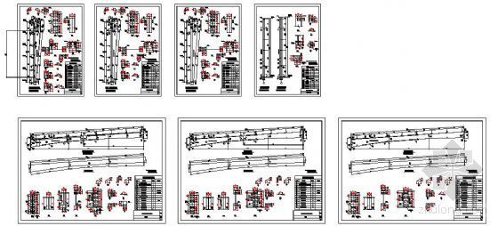 工业园综合体公寓CAD资料下载-某工业园厂房分解详图