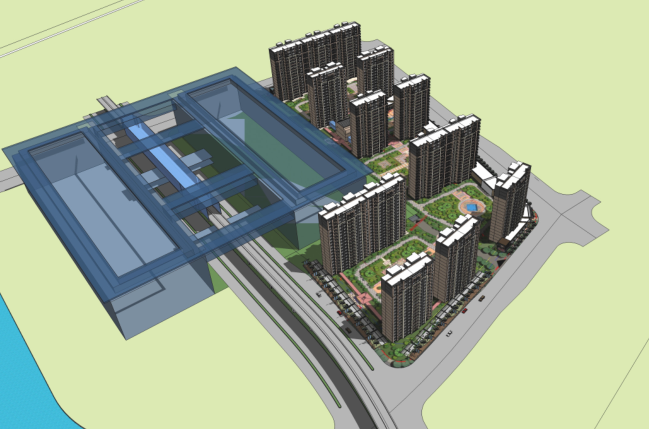 翁梅站住宅項目規劃建築設計方案文本