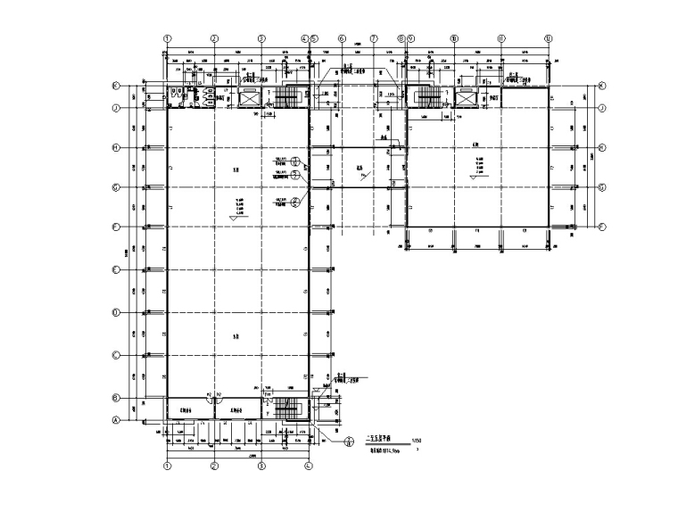 5套厂房建筑设计方案初设图CAD-3