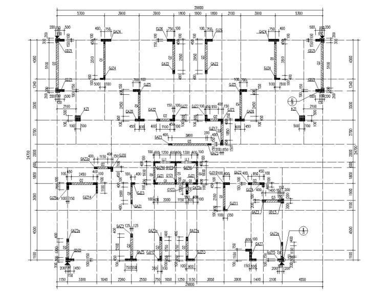 某三十层商住楼建筑施工图资料下载-[广西]地上33层剪力墙结构商住楼结构施工图