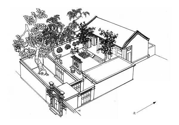 30个原汁原味的民居院落设计-浙江民居的设计和京城民居之原貌