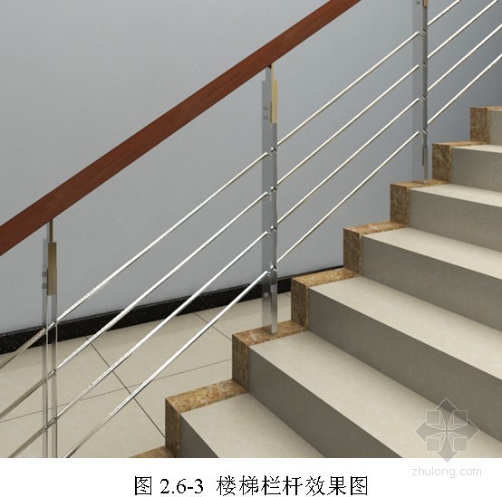 不锈钢管护栏设计资料下载-变电站楼梯及栏杆安装施工工艺标准