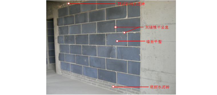 隔墙屋面施工方案资料下载-城市棚户区改造项目蒸压加气混凝土砌块施工方案