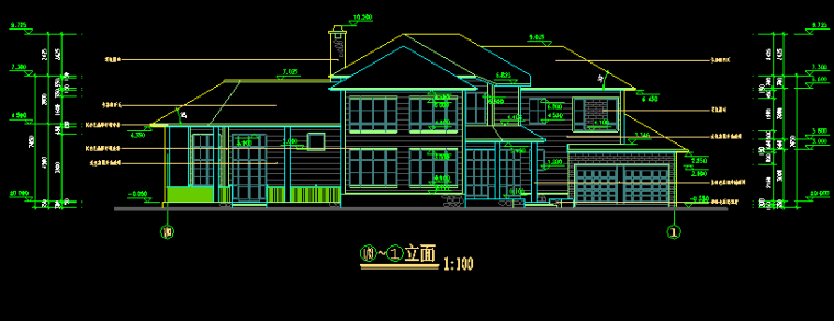 福州融侨别墅规划及建筑方案文本和CAD扩初