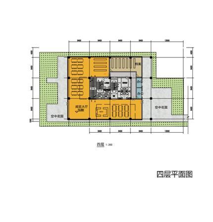 [广东]高层现代风格职业学校建筑设计方案文本-高层现代风格职业学校建筑平面图