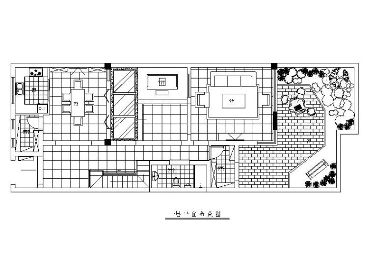 建筑图纸家居资料下载-[常熟]四层别墅家居设计施工图