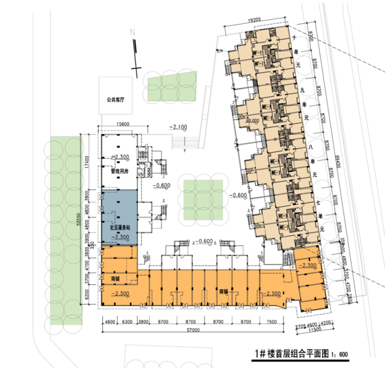 [四川]多高层住宅及花园洋房建筑设计方案文本(国内知名地产）-多高层住宅及花园洋房建筑平面图