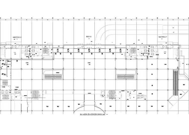 [北京]大型知名商业建筑空调通风防排烟系统设计施工图(知名地产广场)-地上一层空调水管平面图.jpg