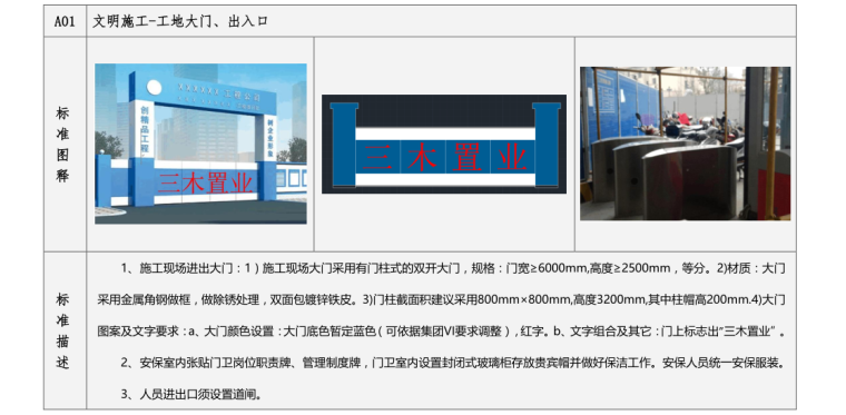 绿地集团酒店标准资料下载-三木置业集团安全文明施工标准（共58页，图文详细）