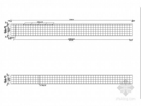 抗滑桩滑坡治理结构图资料下载-1.5米×2米抗滑桩及冠梁结构图