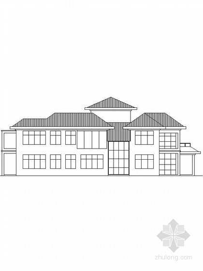 3层现代别墅资料下载-[新农村]3层现代风格家庭别墅设计施工图纸（含效果图）