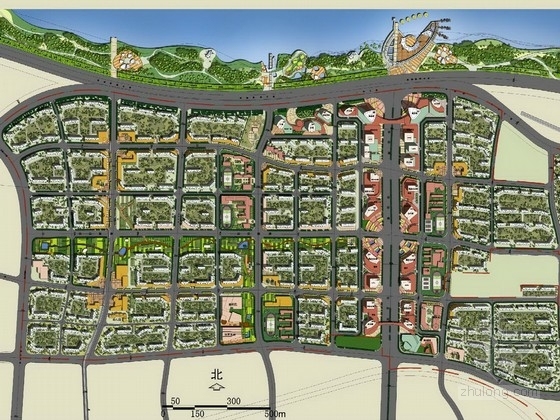 综合体居住区景观资料下载-[济南]低碳活力城市综合体景观设计方案（知名设计公司)