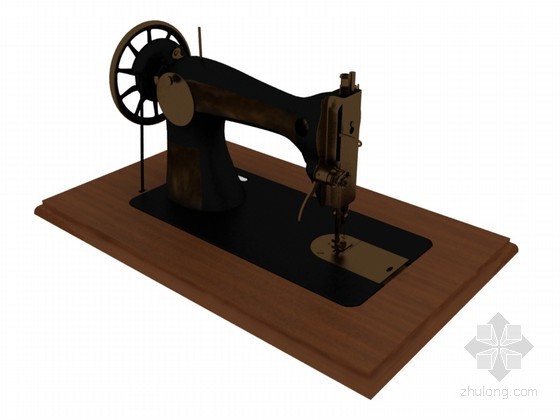 缝纫机CAD模型资料下载-缝纫机3D模型下载