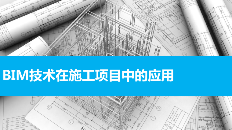 工程保险在项目中的应用资料下载-BIM技术在施工项目中应用