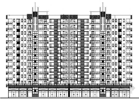 住宅楼全套建筑施工图纸