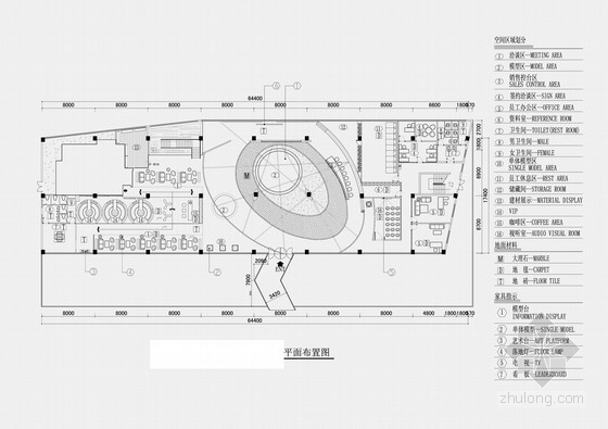 现代生物产业展示中心资料下载-[厦门]现代时尚豪华售楼中心全套概念文本效果图