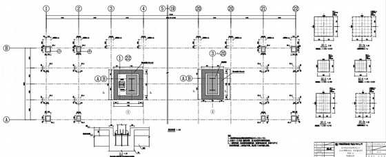 8米跨度门刚资料下载-18米单跨门式刚架结构车辆维修基地静调厂房结构施工图