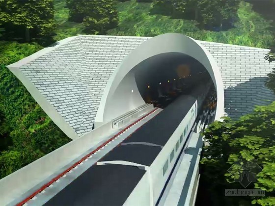 50部建筑工程施工动画资料下载-铁路客运专线工程施工动画演示（隧道 桥梁）