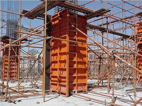 木模支撑体系资料下载-[北京]框剪结构住宅楼木模板施工方案