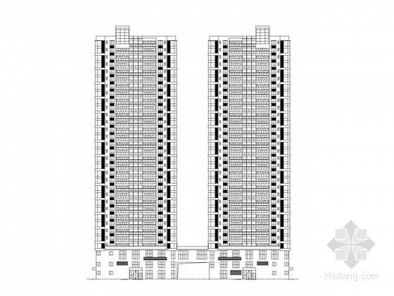 29层高层住宅施工图资料下载-[广东]29层高层住宅楼建筑施工图
