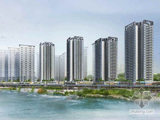 重庆坡地建筑方案资料下载-[重庆]某四十八万方滨江创意社区建筑设计分析(含效果图部分方案)
