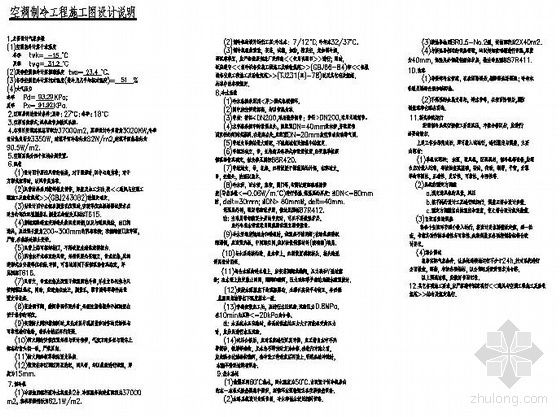 家私城设计资料下载-某家具城空调设计图